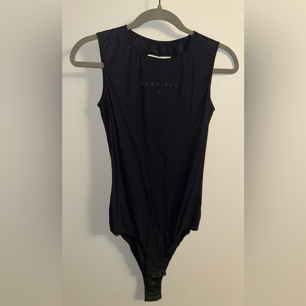 MM6 Maison Margiela Black Bodysuit - Picture 5 of 8